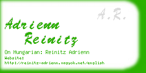 adrienn reinitz business card